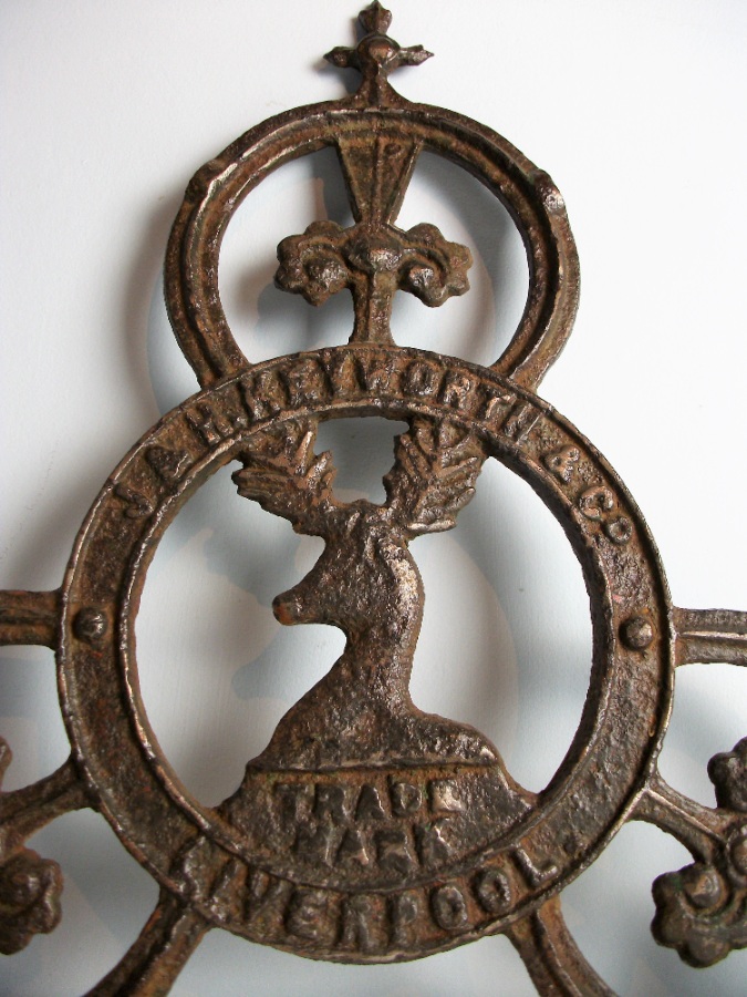 Cast Iron Trade Sign for J. & H. Keyworth and Co